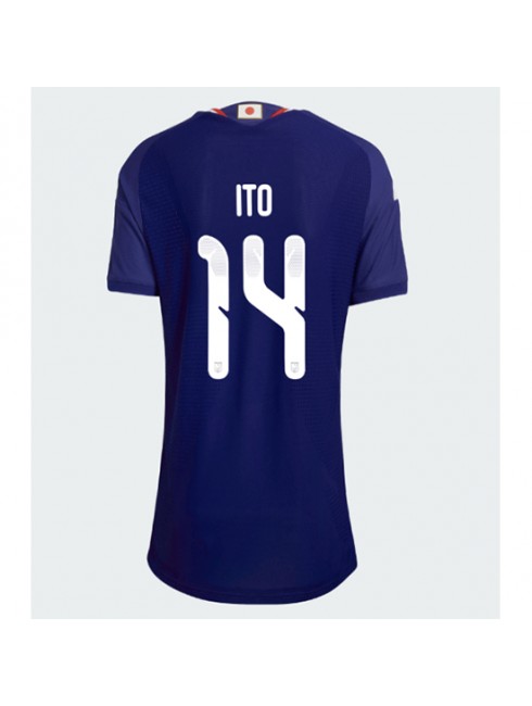 Japan Junya Ito #14 Heimtrikot für Frauen WM 2026 Kurzarm Japan Junya Ito #14 Heimtrikot für Frauen WM 2026 Kurzarm